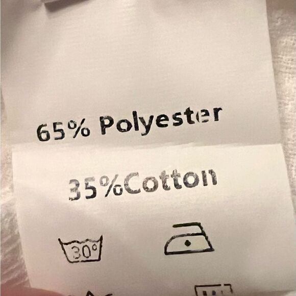 E-retro Blouse Women’s Med-XL White Collared 4 Buttons Short Sleeve NWT - Picture 6 of 8